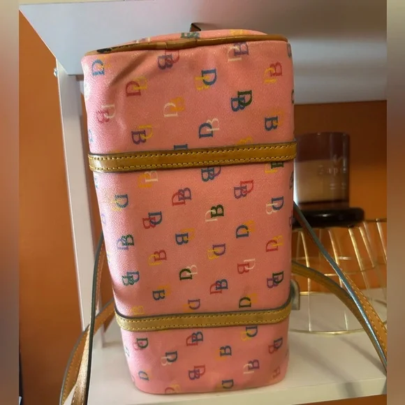Dooney & Bourke Pink Multicolor Shoulder Bag - Picture 7 of 14